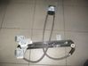 Rear window lifting mechanism without motor 