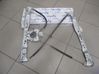 Front window lifting mechanism without motor 