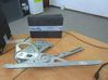 Front window lifting mechanism without motor 