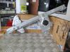 Front window lifting mechanism without motor 