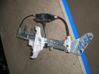 Rear window lifting mechanism without motor 
