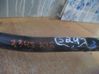 Front wiper blade arm 