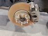 Front wheel hub spindle knuckle 
