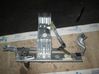 Front wiper blade arm 