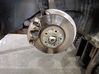 Front wheel hub spindle knuckle 