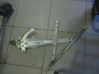 Front window lifting mechanism without motor 