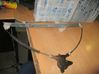 Front window lifting mechanism without motor 