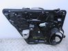 Rear window lifting mechanism without motor 