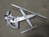Front door manual window regulator 96541783