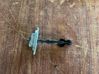 Front door check strap stopper 