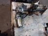 Steering wheel axle 