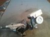Steering wheel axle 