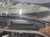 Front wiper blade arm 