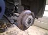 Front wheel hub spindle knuckle 