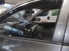 Front door window glass four-door 