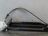 Rear window lifting mechanism without motor 