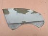 Front door window glass four-door 7165580