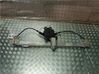 Rear door window regulator with motor 63807940