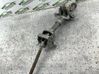 Steering wheel axle 