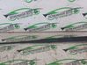 Front wiper blade arm 
