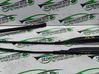 Front wiper blade arm 