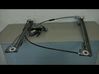 Front door window regulator with motor 807213441R