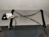 Front door window regulator with motor 