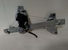 Rear door window regulator with motor 