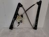 Front door window regulator with motor 