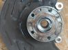Front wheel hub spindle knuckle 5WA407258B