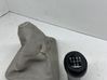 Gear lever shifter trim leather/knob 