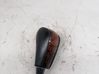 Gear lever shifter trim leather/knob 