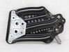 Rear door window regulator with motor 8F0839397D
