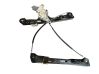 Front door window regulator with motor 7067796