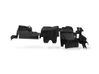 Intercooler air guide/duct channel 9807049