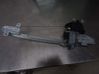 Rear door window regulator with motor 117999XXX