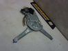 Front door window regulator with motor 30784579