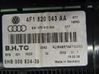 Climate control unit 4F1820043AA