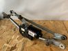 Front wiper linkage and motor W000074253