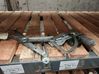 Front door window regulator with motor 