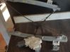 Front door window regulator with motor 4547200046