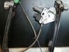 Front door window regulator with motor 1331617