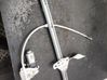 Front door window regulator with motor 8200467967