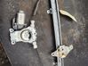 Front door window regulator with motor 807019U10D
