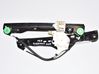 Front door window regulator with motor 7140587
