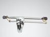 Front wiper linkage and motor 7046571