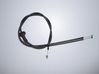 Engine bonnet/hood lock release cable 4419132