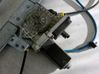 Front door window regulator with motor 9222X1