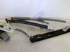 Rear door window regulator with motor 1865721