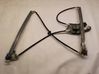 Front door window regulator with motor 400462L